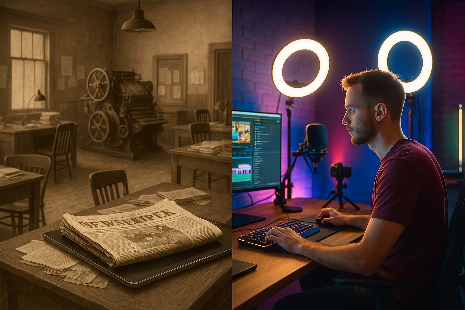 Paywalled and Forgotten: How Newspapers Lost the Online War